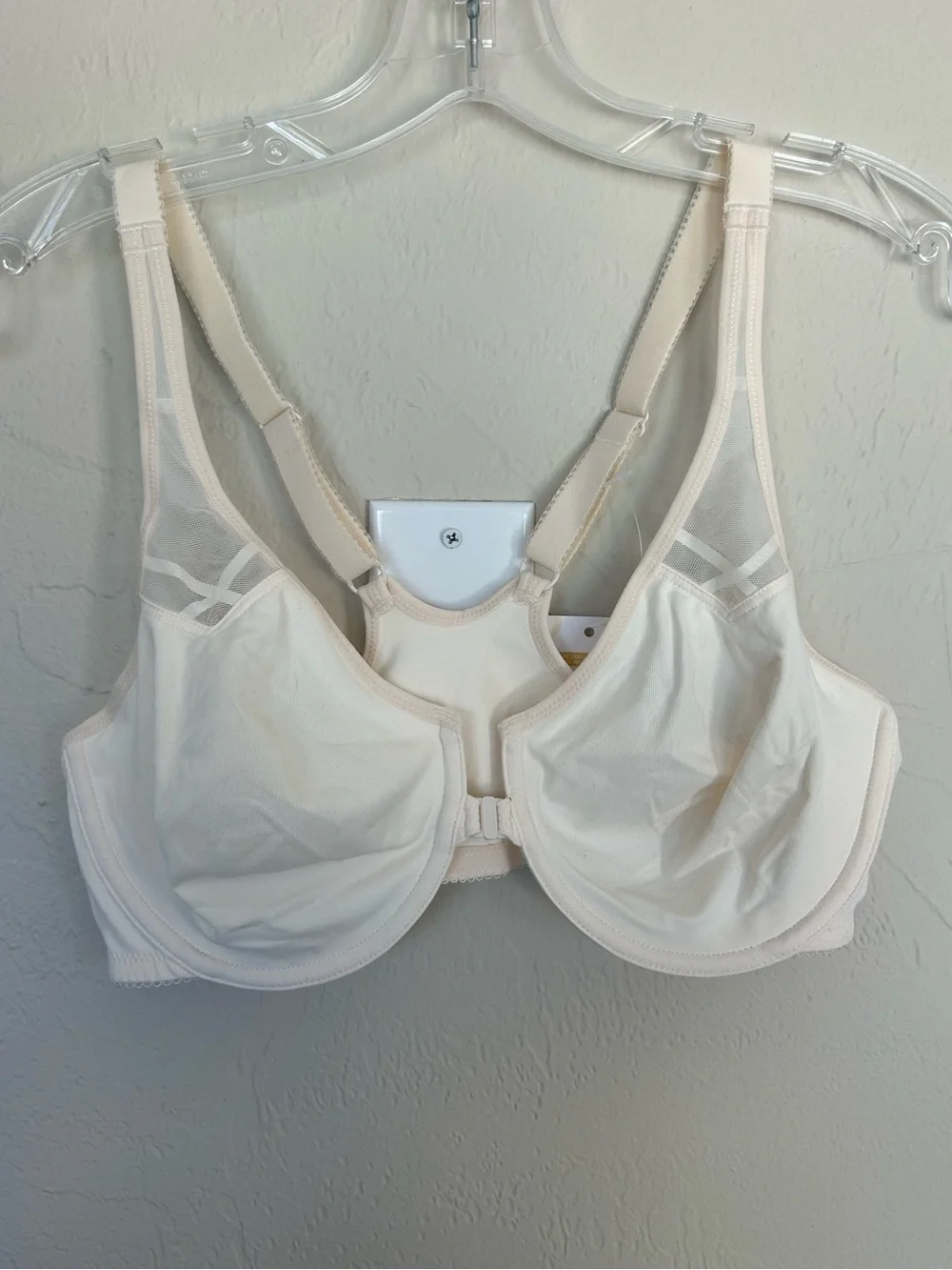 Delimira Women's Front Closure Unlined Bra 36D (1794)